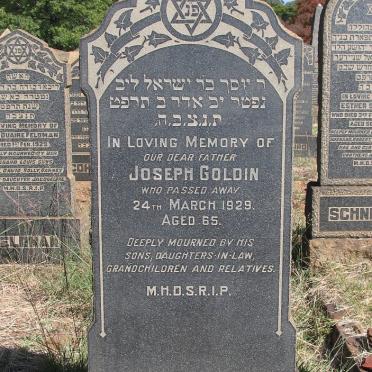 GOLDIN Joseph -1929