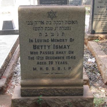 ISMAY Betty -1945