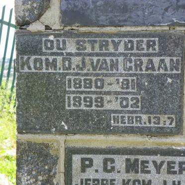 GRAAN D.J., van
