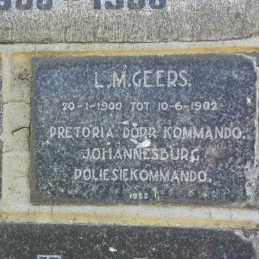 GEERS L.M.