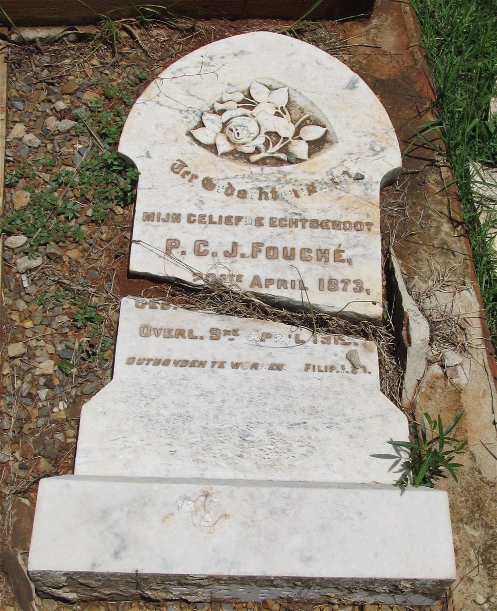 FOUCHE P.G.J. 1873-1912