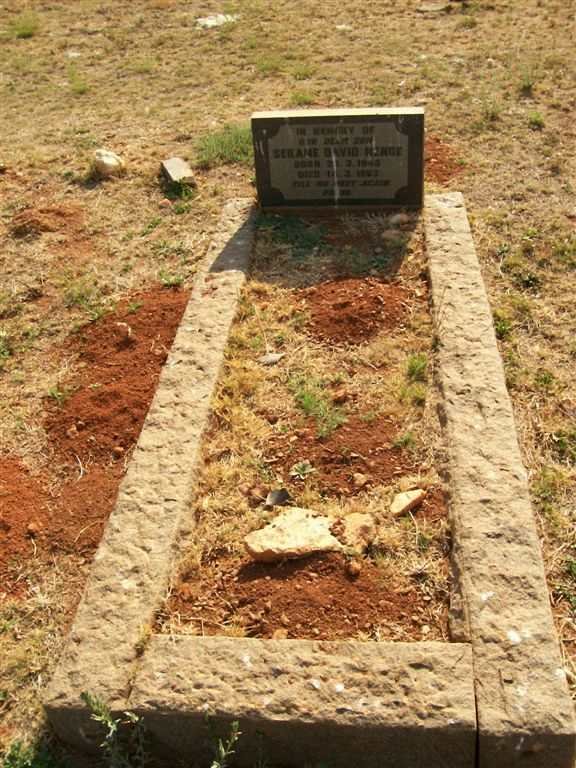 MENDE Serame David 1945-1993