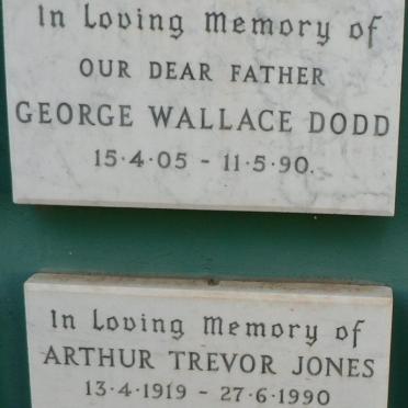 DODD George Wallace 1905-1990 :: JONES Arthur Trevor 1919-1990