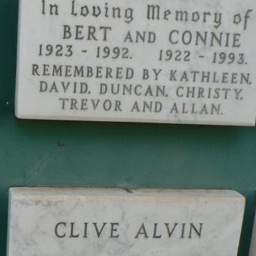 FINNIE Bert 1923-1993 &amp; Connie 1922-1993 :: CARTER Clive Alvin 1952-1993