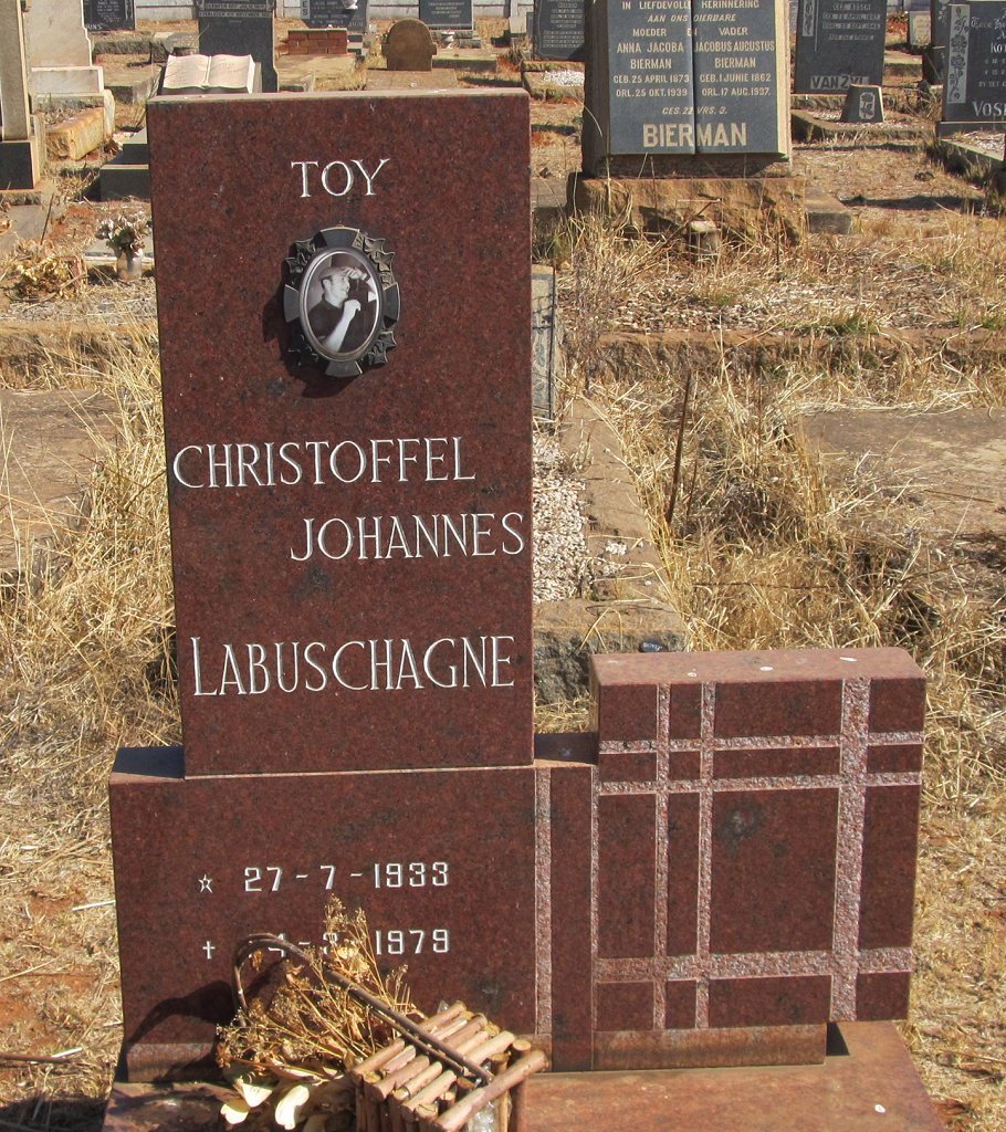 LABUSCHAGNE Christoffel Johannes 1933-1979