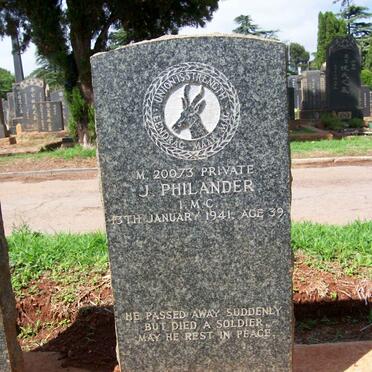 PHILANDER J. -1941