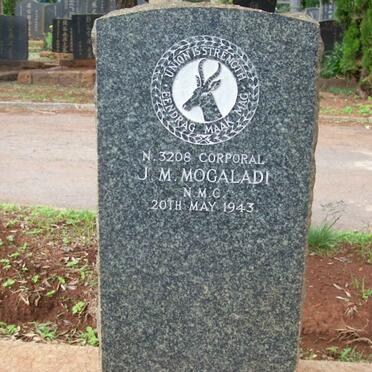 MOGALADI J.M. -1943