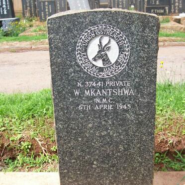 MKANTSHWA W. -1945