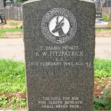 FITZPATRICK K.W. -1945