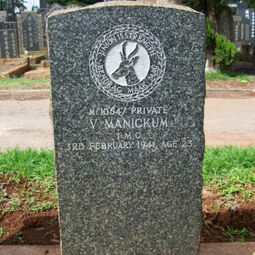 MANICKUM V. -1941