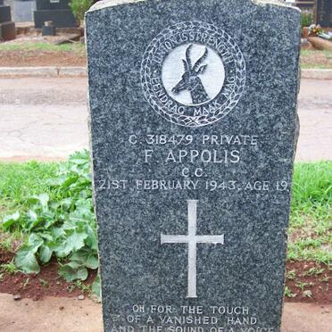 APPOLIS F. -1943
