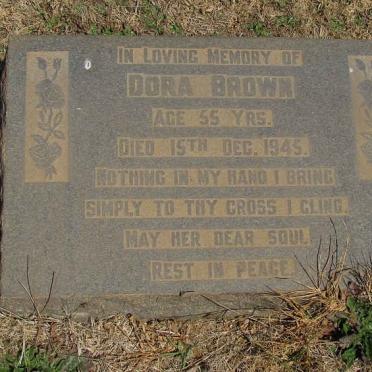 BROWN Dora -1945 
