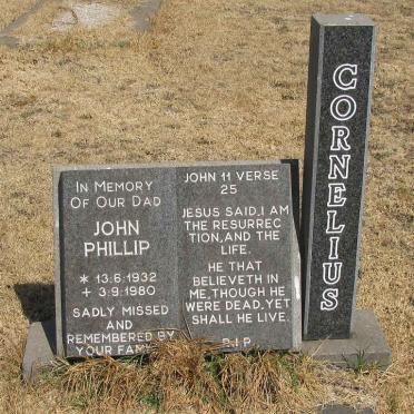 CORNELIUS John Phillip 1932-1980