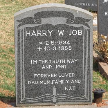 JOB Harry W. 1934-1988