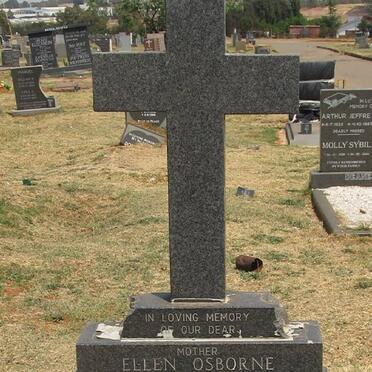OSBORNE Anthony Richard 1913-1987 &amp; Ellen 1914-1985