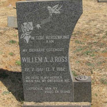 ROSS Willem A.J. 1951-1982