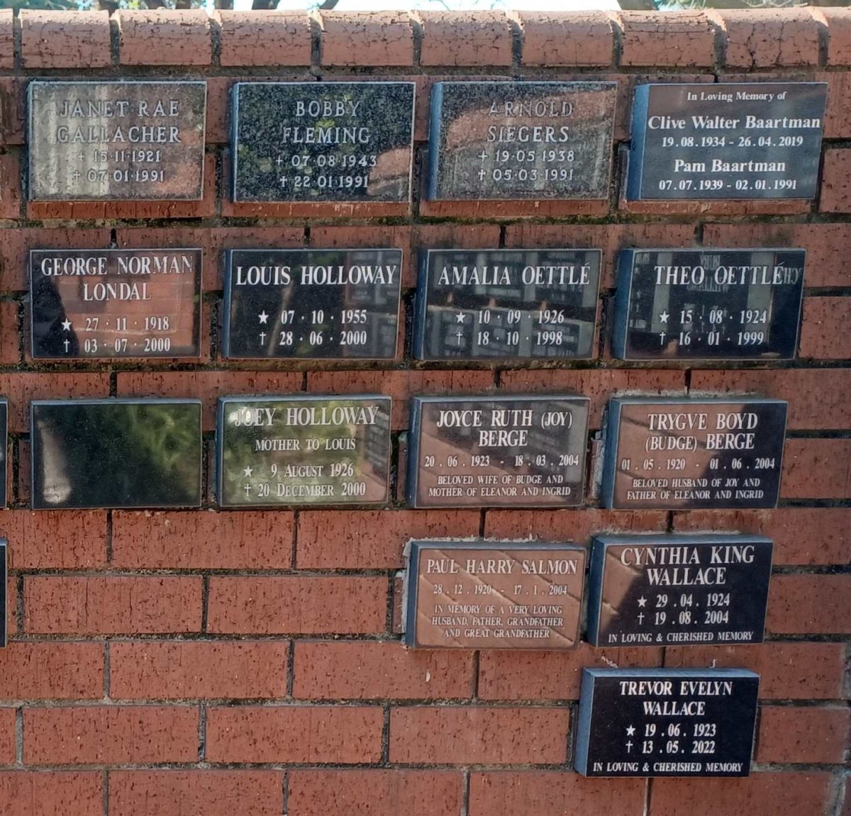 10. Memorial Wall