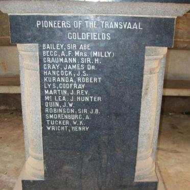 Pioneers of  the Transvaal Goldfieds_1