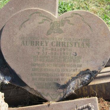 ? Aubrey Christian 1956-1991