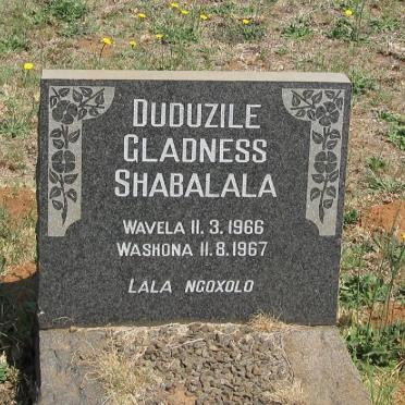 SHABALALA Duduzile Gladness 1966-1967
