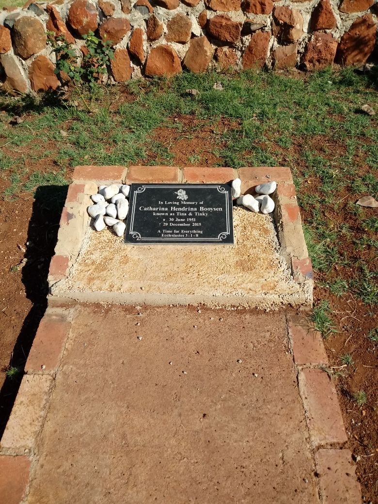 BOOYSEN Catharina Hendrina 1951-2015