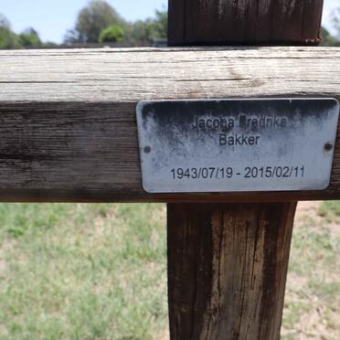 BAKKER Jacoba Fredrika 1943-2015