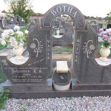 BOTHA Johannes ? S. 1918-1987