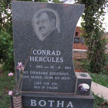 BOTHA Conrad Hercules 1953-2011