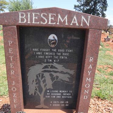 BIESEMAN Peter Jozef Raymond 1971-2000