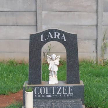 COETZEE Lara 1985-1990