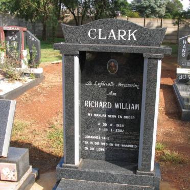 CLARK Richard William 1959-2002