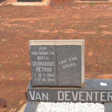 DEVENTER Gerhardus Petrus, van 1965-1965