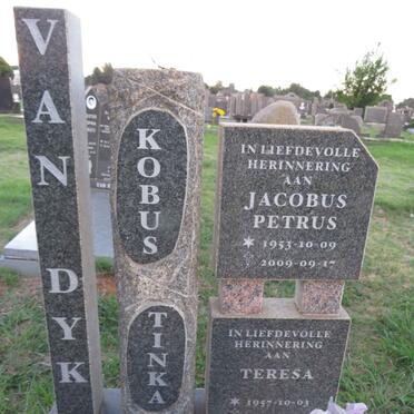 DYK Jacobus Petrus, van 1953-2009 & Teresa 1957- 