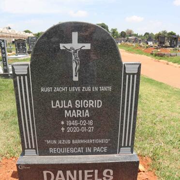 DANIELS Lajla Sigrid Maria 1945-2020