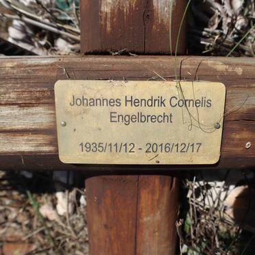 ENGELBRECHT Johannes Hendrik Cornelis 1935-2016