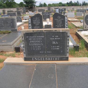 ENGELBRECHT Johannes Stephanus 1901-1972 &amp; Ira 1910-1986