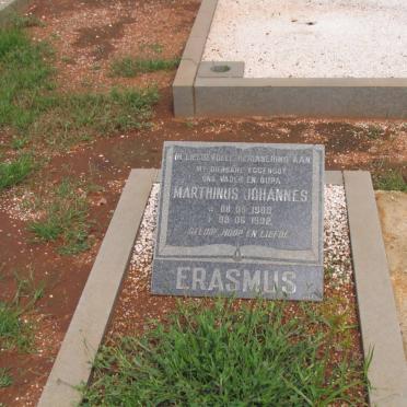 ERASMUS Marthinus Johannes 1909-1992