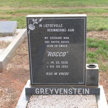 GREYVENSTEIN Rocco 1956-1995