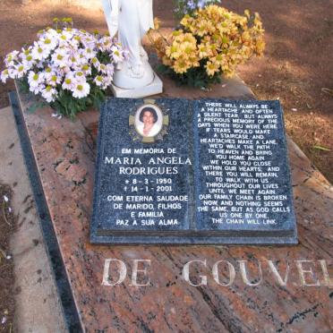 GOUVEIA Maria Angela, de nee RODRIGUES 1950-2001