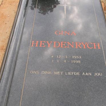 HEYDENRYCH Gina 1953-1998