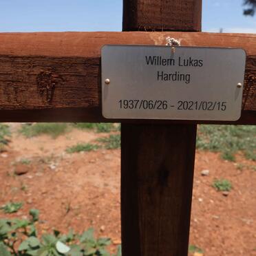 HARDING Willem Lukas 1937-2021