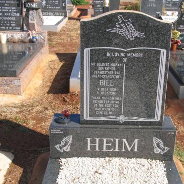 HEIM Bill 1931-2004