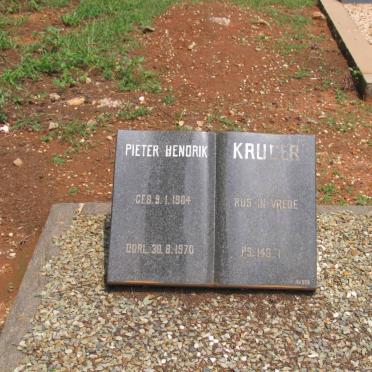 KRUGER Pieter Hendrik 1904-1970