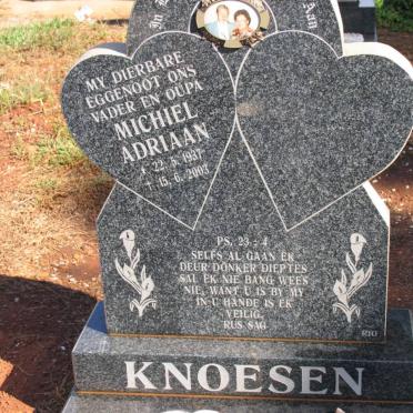 KNOESEN Michiel Adriaan 1937-2003