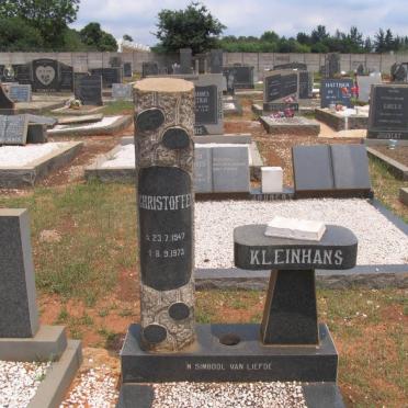 KLEINHANS Christoffel 1947-1973
