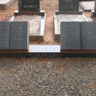 LOMBARD Hendrik Johannes 1945-1975 &amp; Cicilia SMIT 1949-