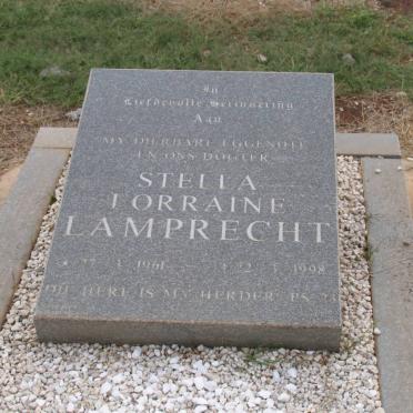 LAMPRECHT Stella Lorraine 1961-1998 