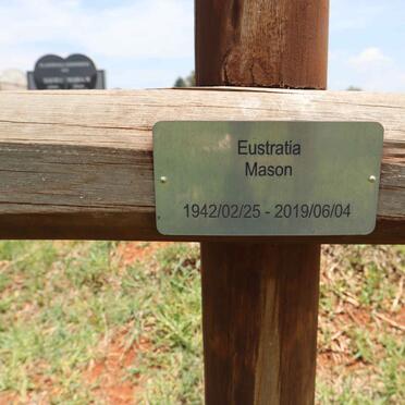 MASON Eustratia 1942-2019