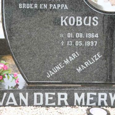 MERWE  Kobus, van der 1964-1997