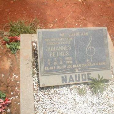 NAUDE Johannes Petrus 1955-1991